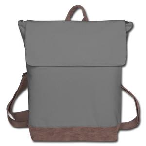 Canvas Backpack - gray/brown