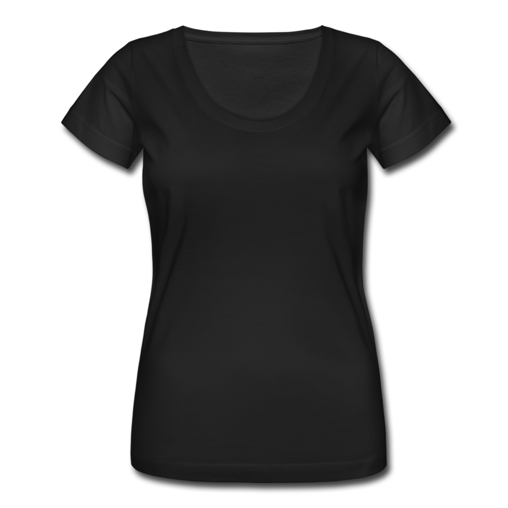 Women's Scoop Neck T-Shirt - black